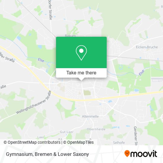 Gymnasium map