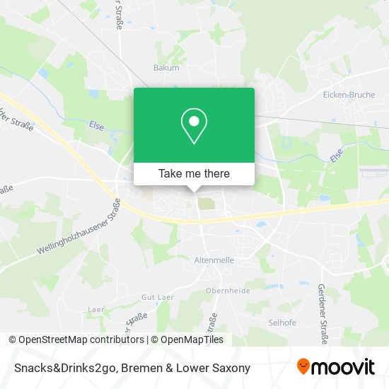 Snacks&Drinks2go map