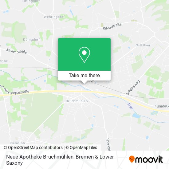 Neue Apotheke Bruchmühlen map