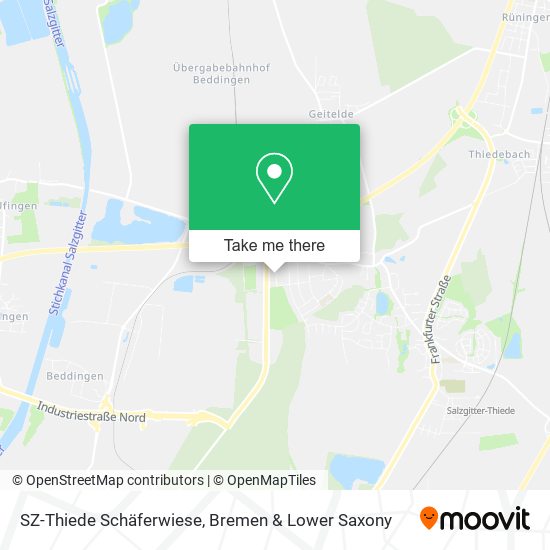 SZ-Thiede Schäferwiese map