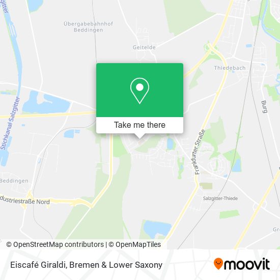 Eiscafé Giraldi map