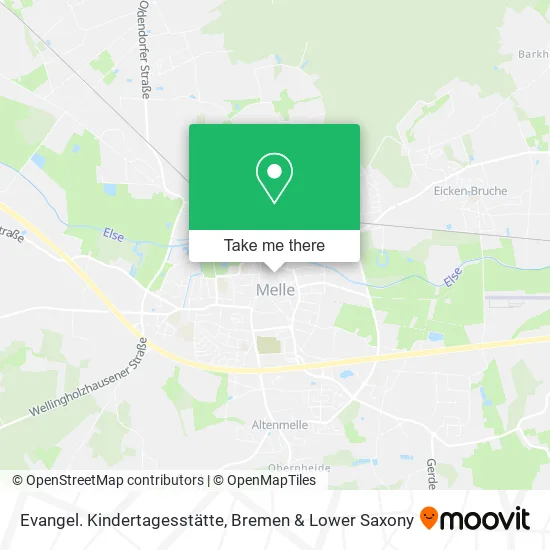 Карта Evangel. Kindertagesstätte
