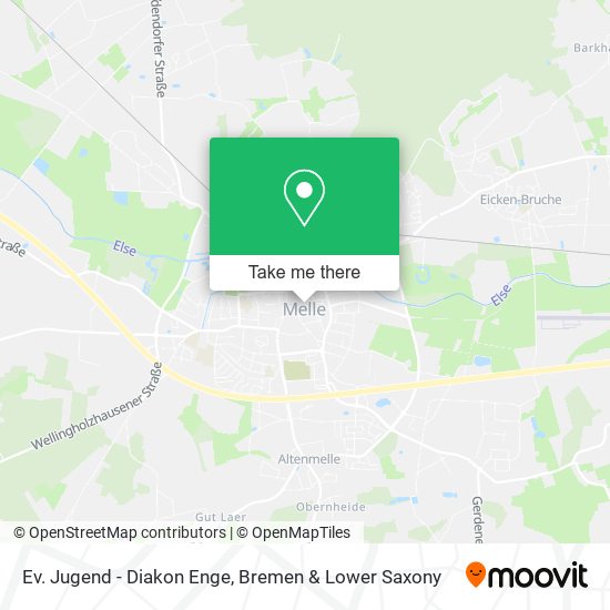 Ev. Jugend - Diakon Enge map