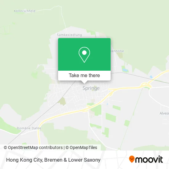 Карта Hong Kong City