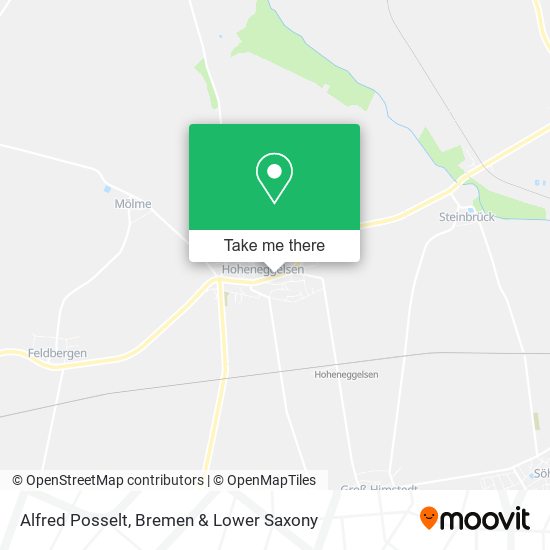 Alfred Posselt map
