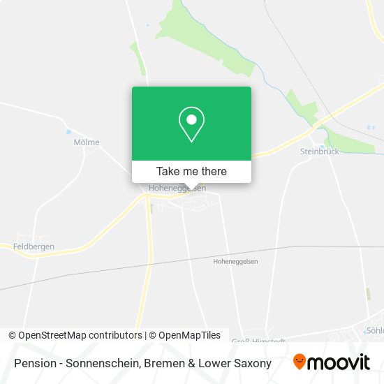 Pension - Sonnenschein map