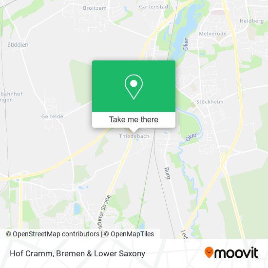 Hof Cramm map