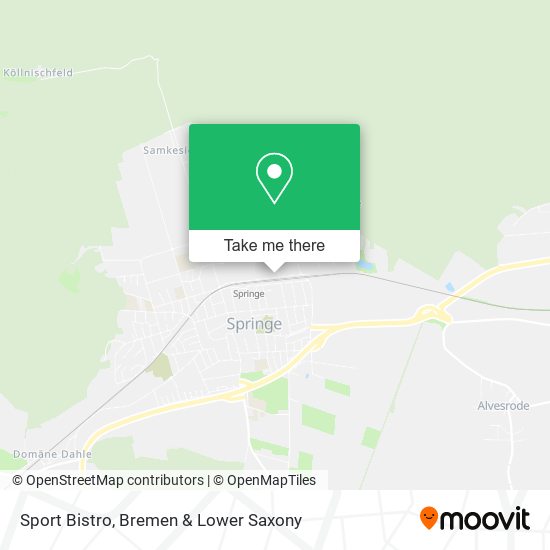 Sport Bistro map