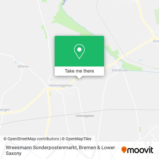 Wreesmann Sonderpostenmarkt map