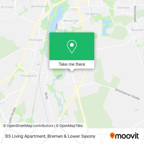 BS Living Apartment map