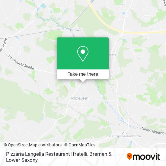 Pizzaria Langella Restaurant Ifratelli map