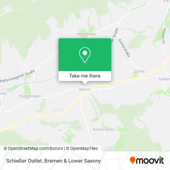 Schießer Outlet map