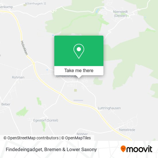 Findedeingadget map