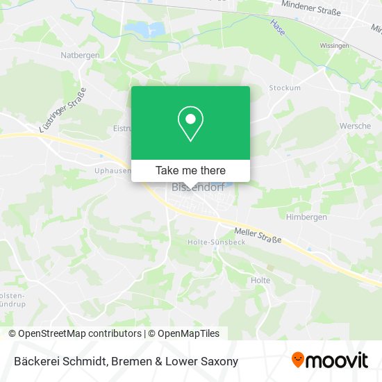 Bäckerei Schmidt map