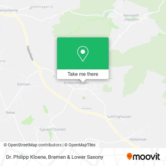 Dr. Philipp Kloene map