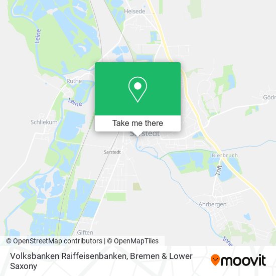 Volksbanken Raiffeisenbanken map