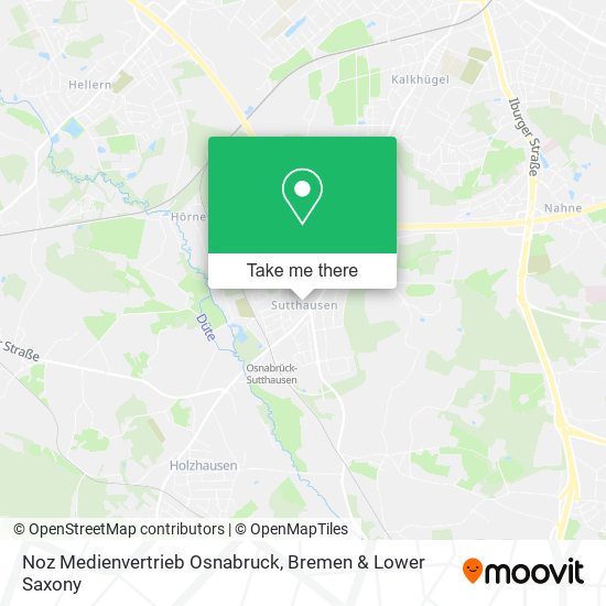 Noz Medienvertrieb Osnabruck map