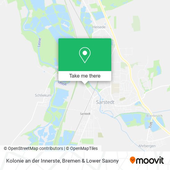 Kolonie an der Innerste map