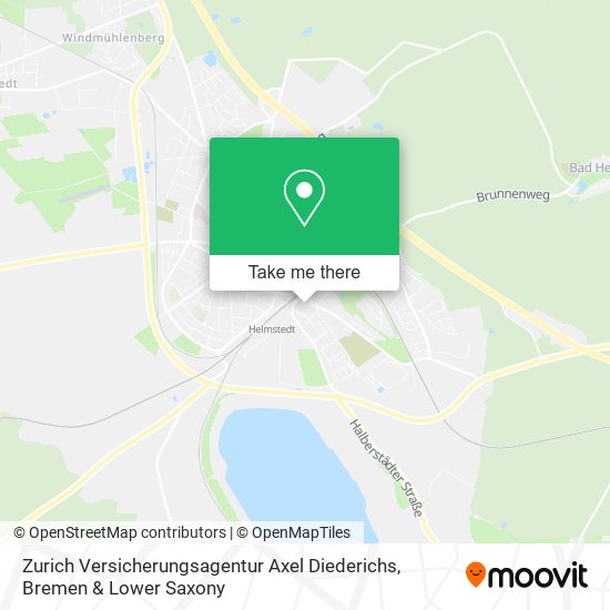 Zurich Versicherungsagentur Axel Diederichs map