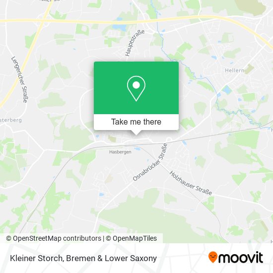 Kleiner Storch map