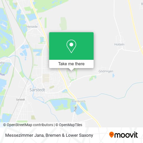 Messezimmer Jana map