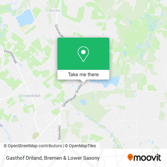 Gasthof Driland map