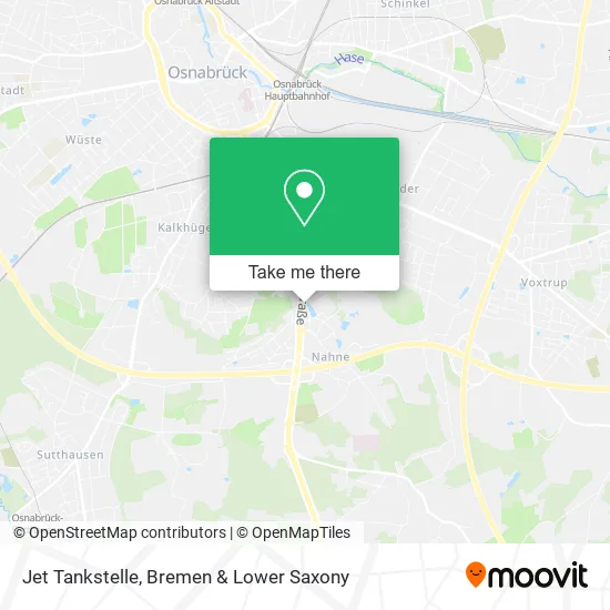 Карта Jet Tankstelle