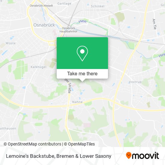 Lemoine's Backstube map