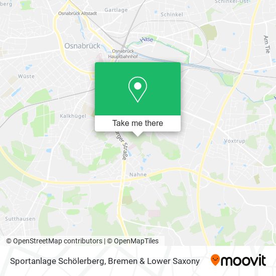 Sportanlage Schölerberg map