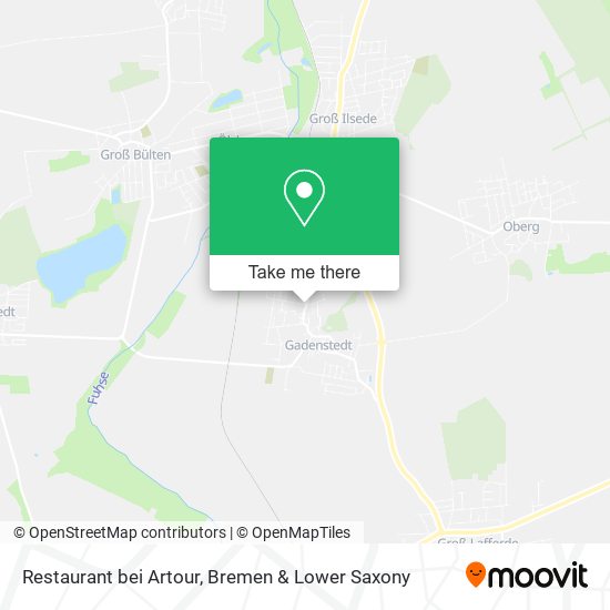 Restaurant bei Artour map