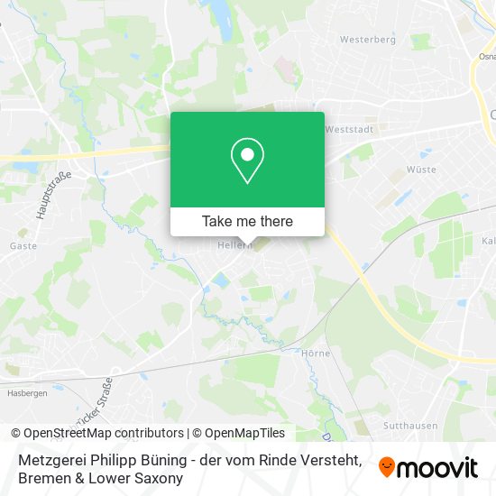 Metzgerei Philipp Büning - der vom Rinde Versteht map