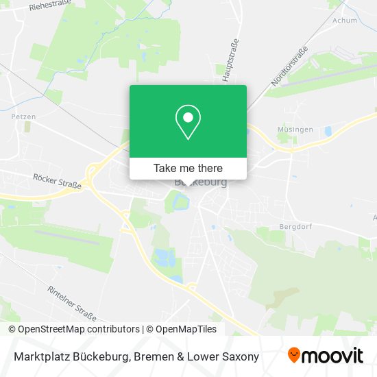 Marktplatz Bückeburg map