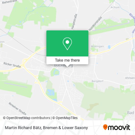 Martin Richard Bätz map
