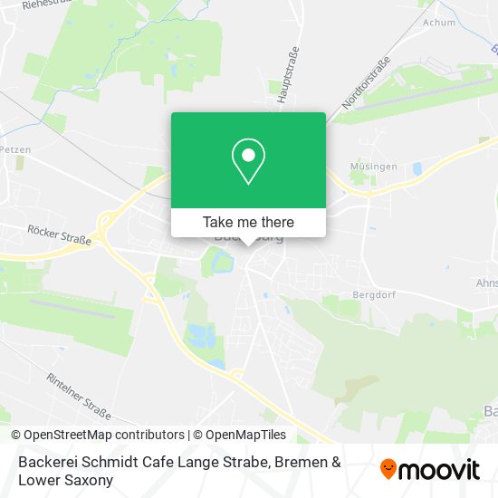 Backerei Schmidt Cafe Lange Strabe map