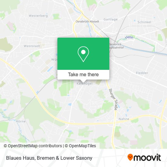 Blaues Haus map