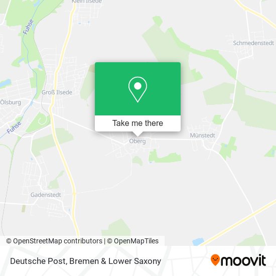 Deutsche Post map