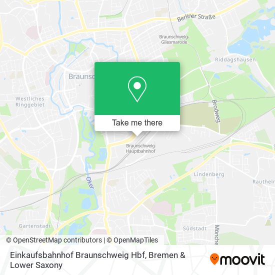 Einkaufsbahnhof Braunschweig Hbf map