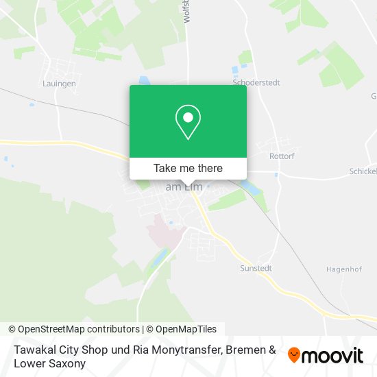 Tawakal City Shop und Ria Monytransfer map