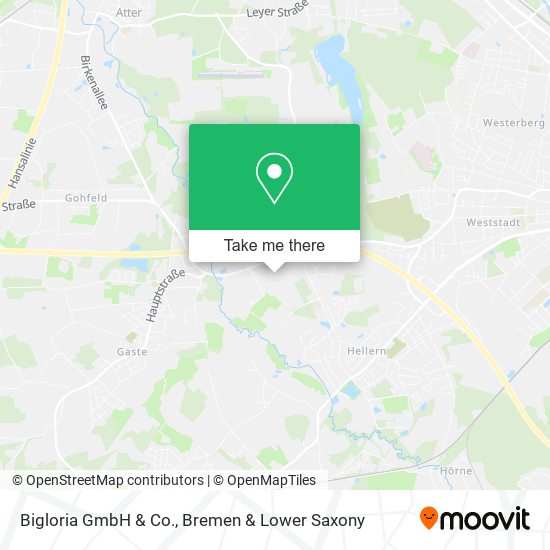 Bigloria GmbH & Co. map