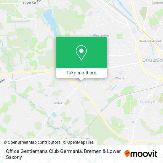 Office Gentleman's Club Germania map