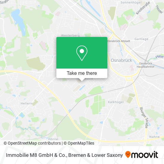 Immobilie M8 GmbH & Co. map