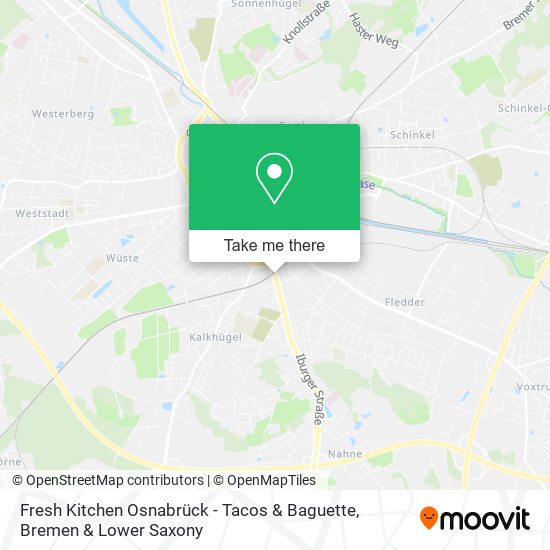 Fresh Kitchen Osnabrück - Tacos & Baguette map