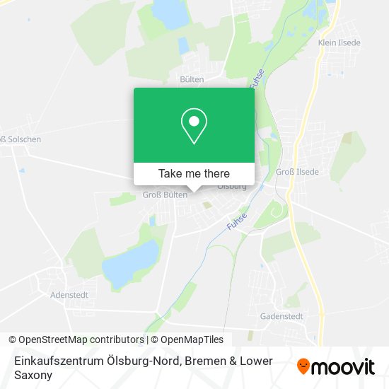 Einkaufszentrum Ölsburg-Nord map