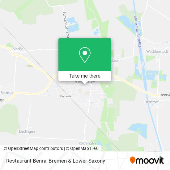 Restaurant Benra map