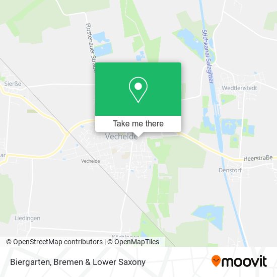 Biergarten map