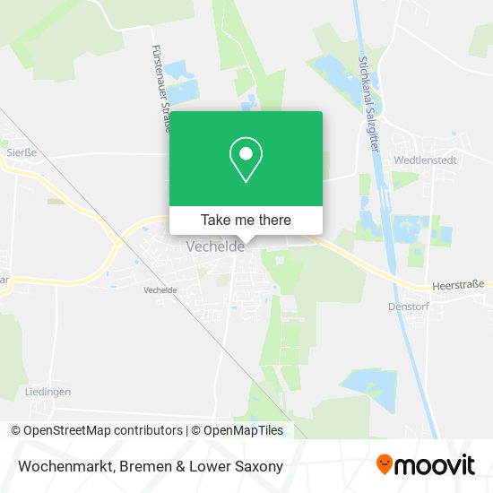 Wochenmarkt map