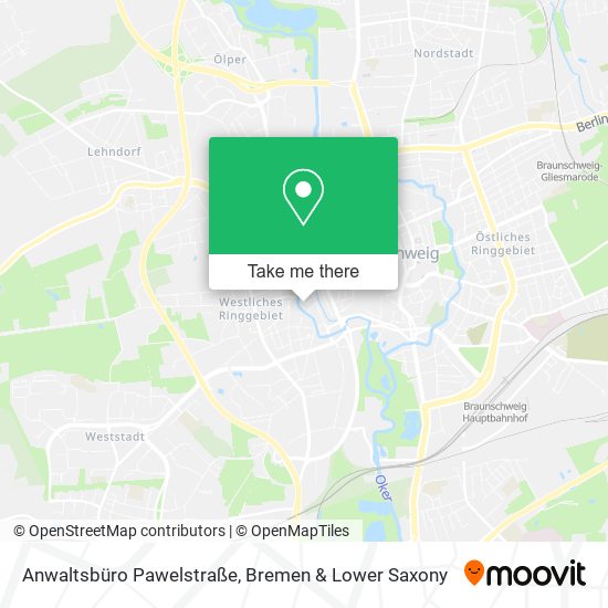 Anwaltsbüro Pawelstraße map
