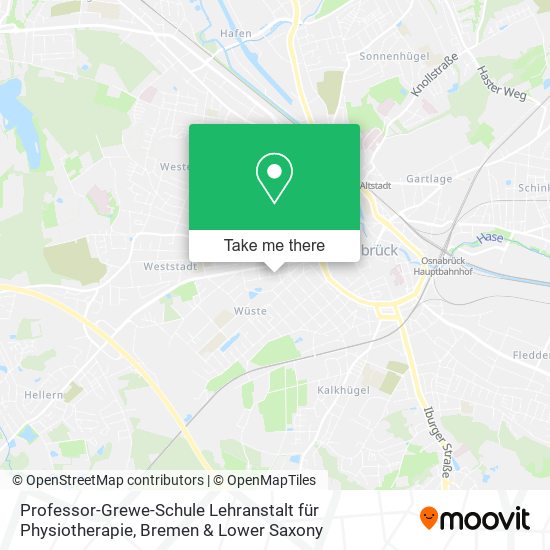 Professor-Grewe-Schule Lehranstalt für Physiotherapie map