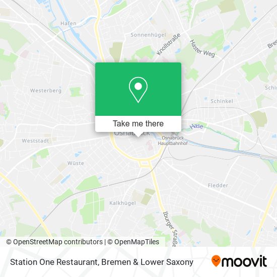 Station One Restaurant map