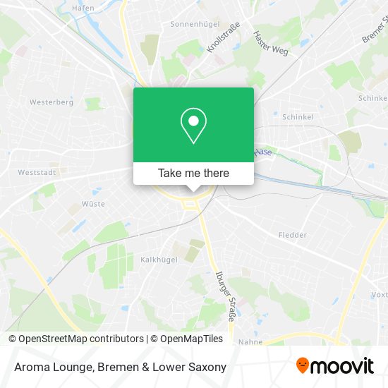 Aroma Lounge map